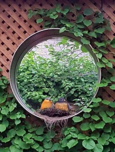 Tips For Using Mirrors In The Garden Allthingshome Ca Sue Pitchforth