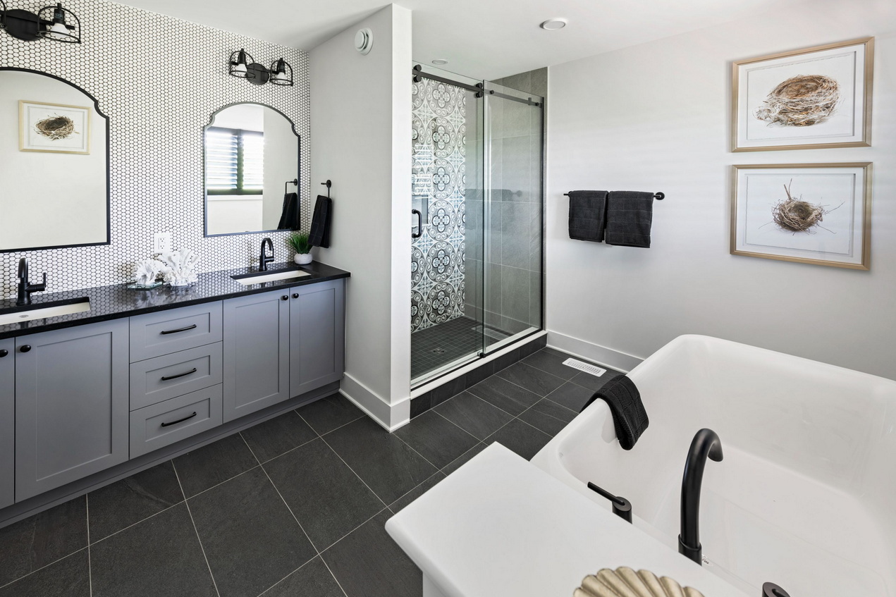 All Things Home People's Choice Award Ottawa bathroom Tartan Homes Urban Quarry Welland model