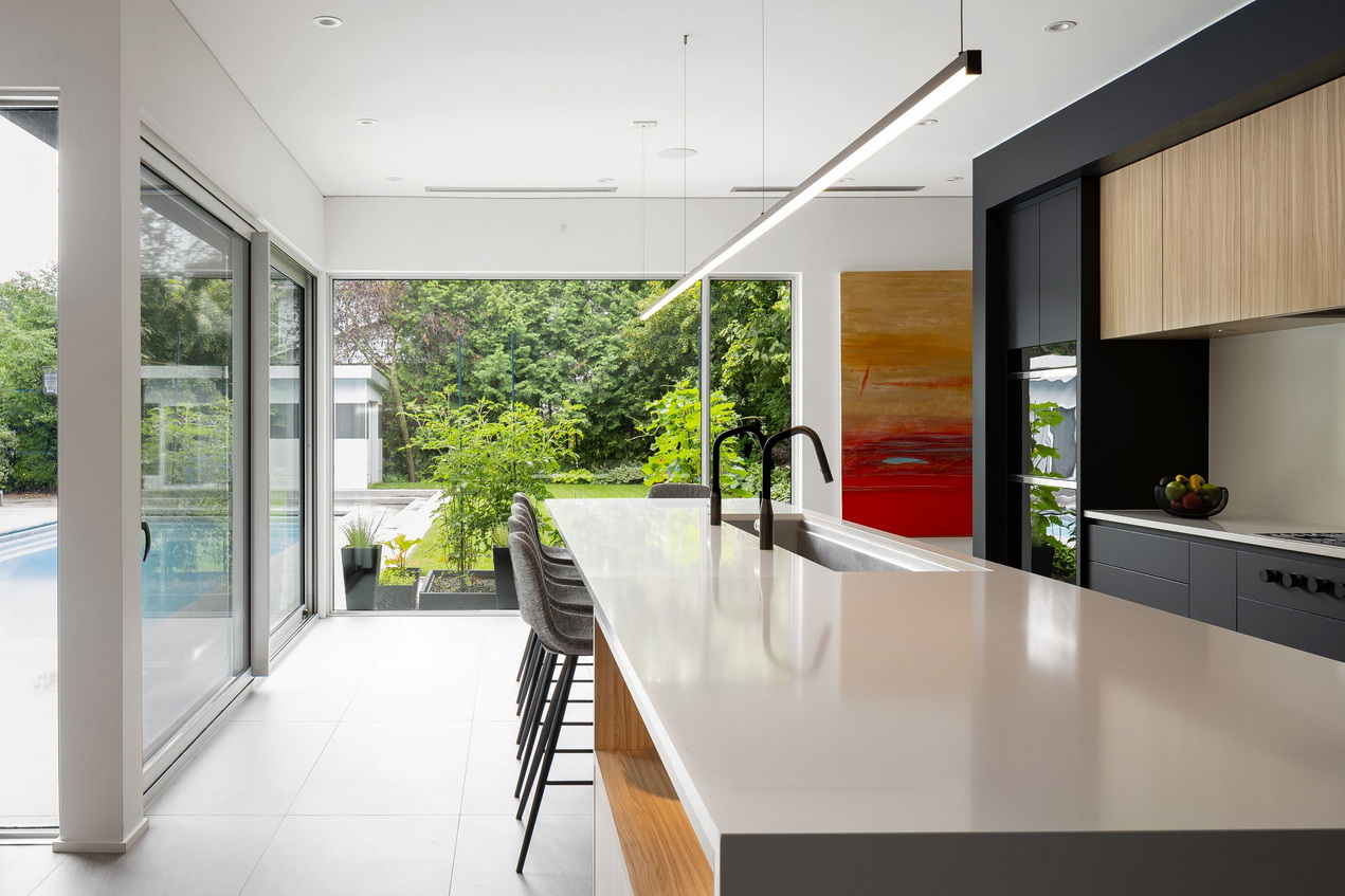 shean architects ottawa renovation kitchen inside outside window wall ottawa