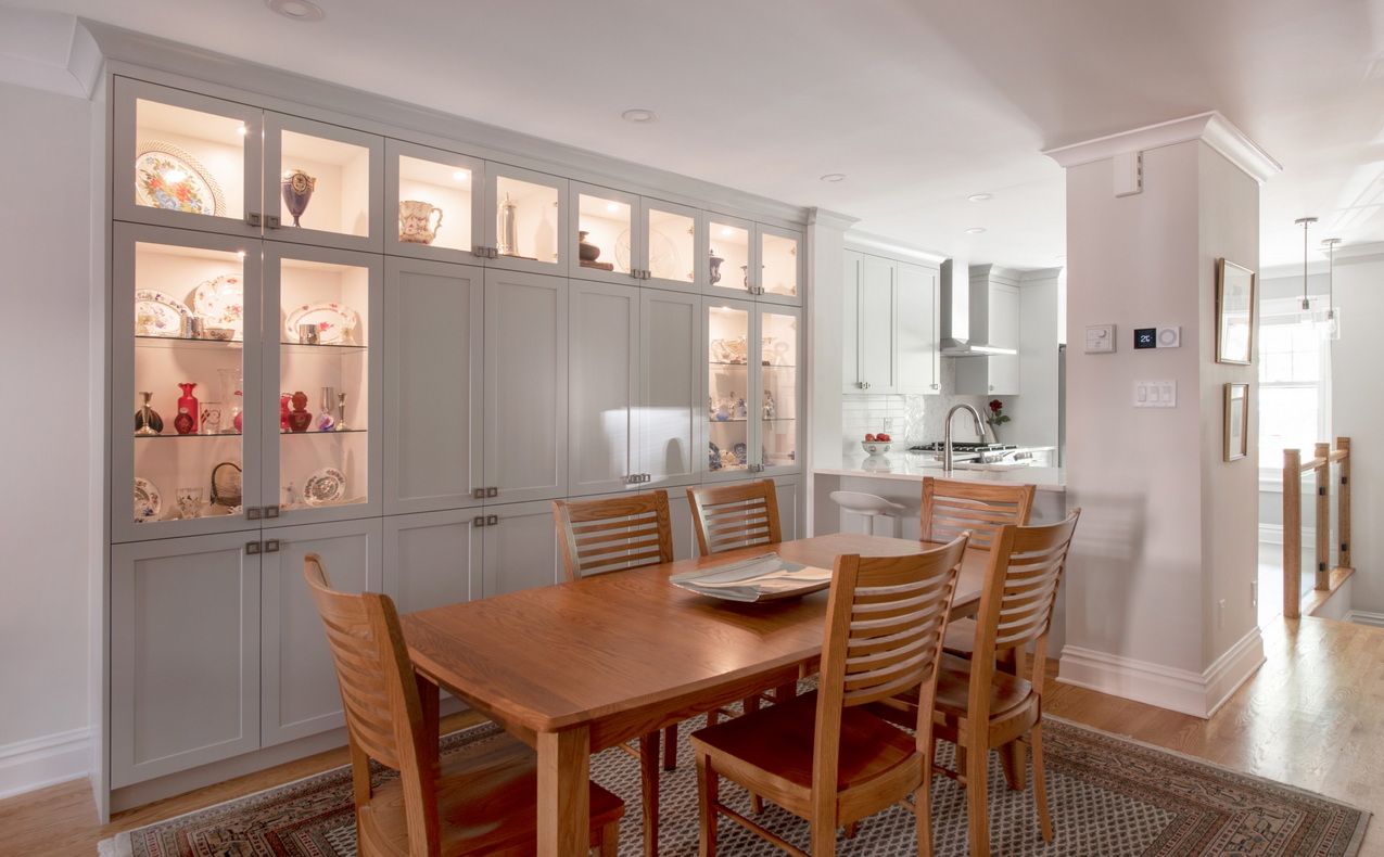 built-ins Amsted Design-Build Ottawa renovations dining room