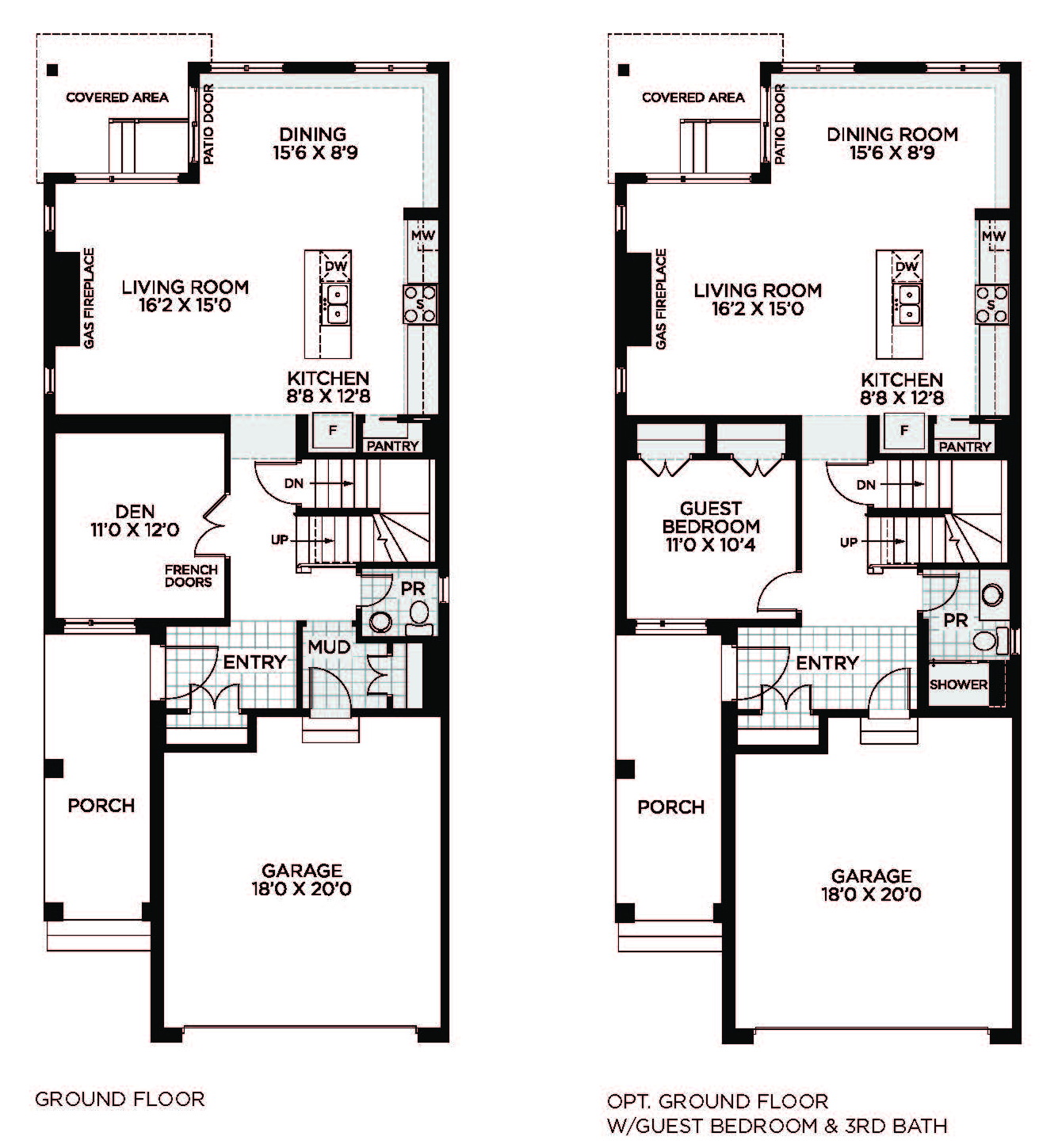 model homes at The Creek floor plan Aberdeen Urbandale