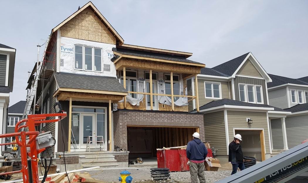 April new home sales Ottawa new homes construction