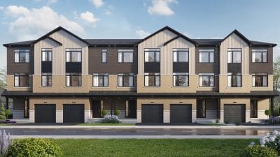 alta vista quarters claridge ottawa new homes three-storey townhomes