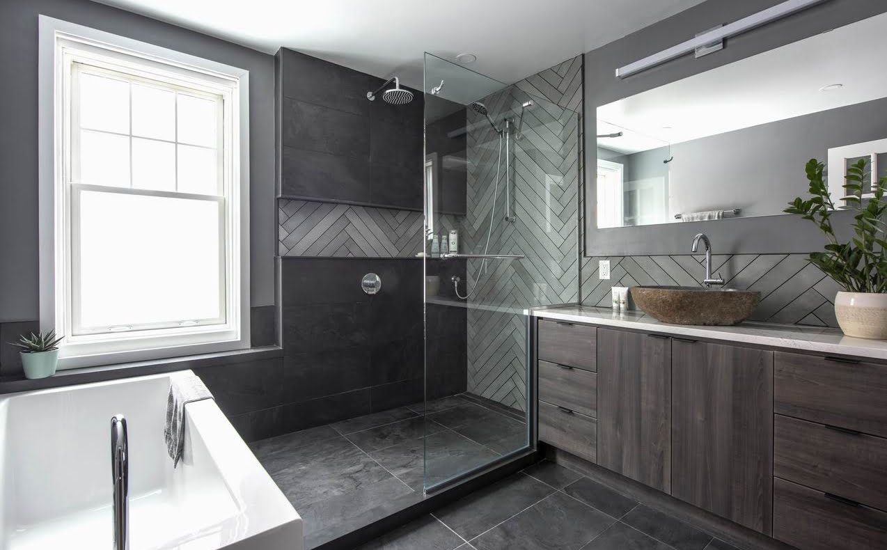 2019 NKBA awards Ottawa bathroom walk-in shower