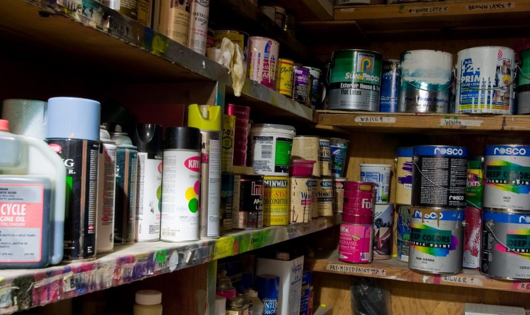 Homeowner Helpers Storing paint and other flammables