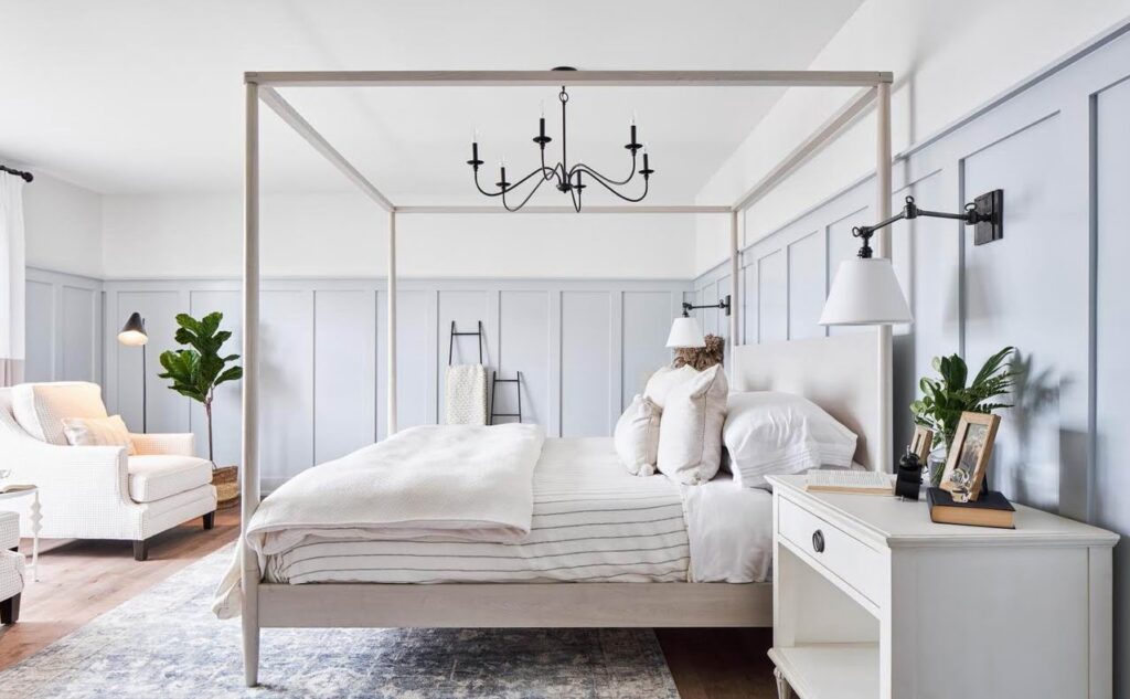 Ottawa new homes bedroom modern farmhouse