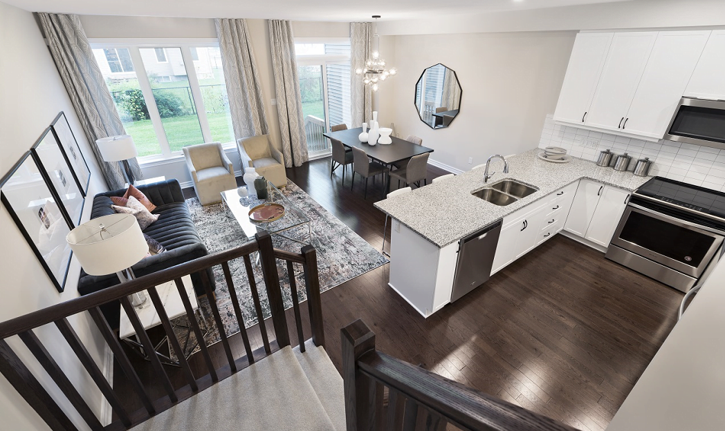 Findlay Creek Village model homes