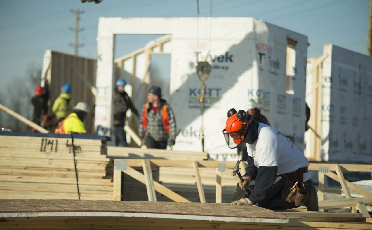 GOHBA Greater Ottawa HOme Builders' Association blitz build Ottawa housing