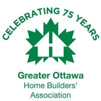 gohba greater ottawa home builders' association logo 75th anniversary