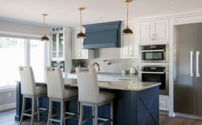 renovate in the spring renovation planning Lagois blue kitchen
