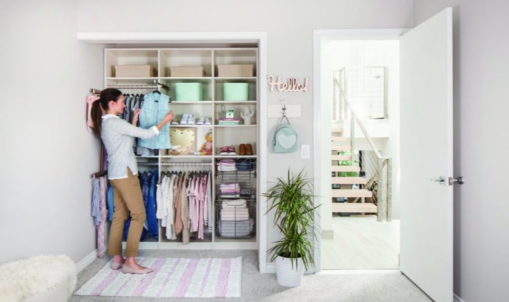 Closet makeover Tailored Living