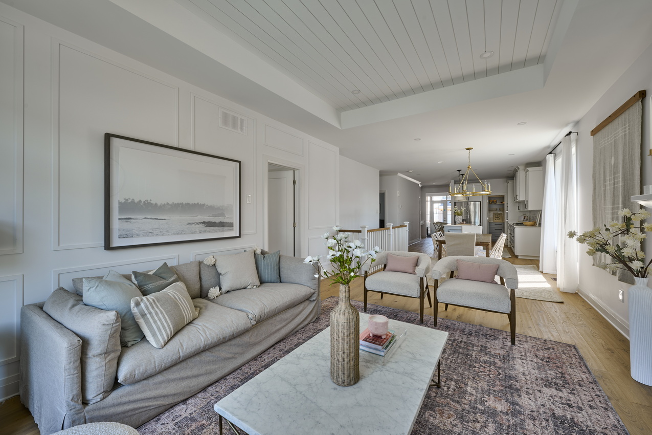 Richcraft living room open concept bungalow