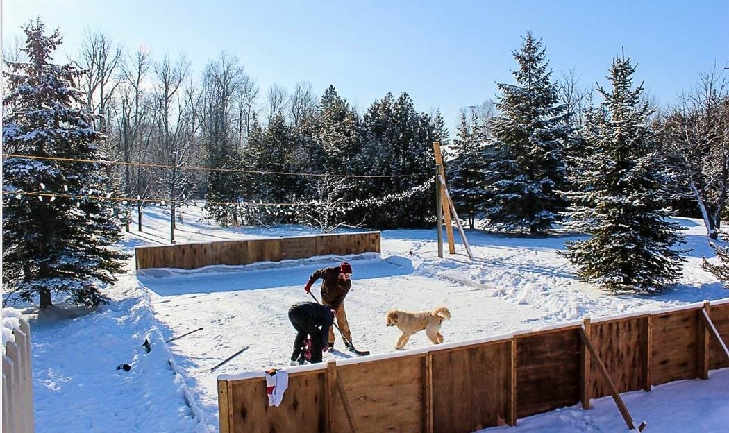 How To Build An Epic Backyard Hockey Rink Allthingshome Ca