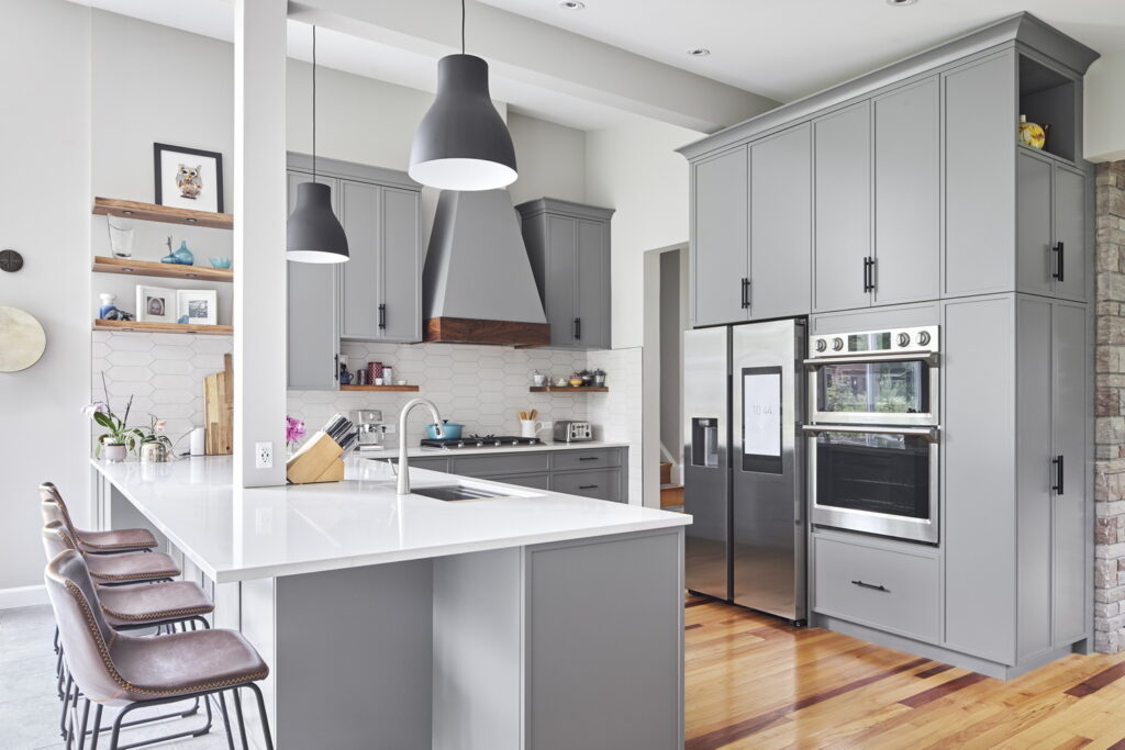 2022 Reno Tour rnd construction grey kitchen