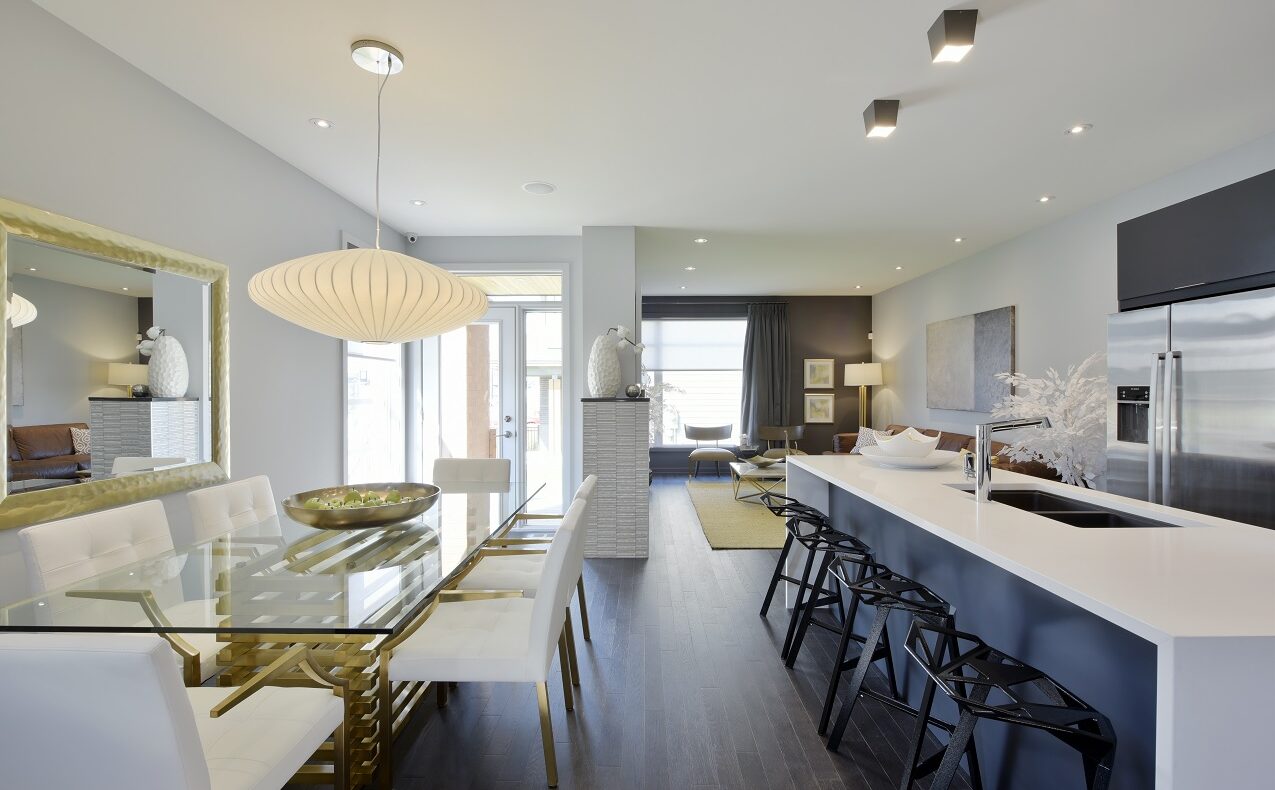 Riverside South model homes