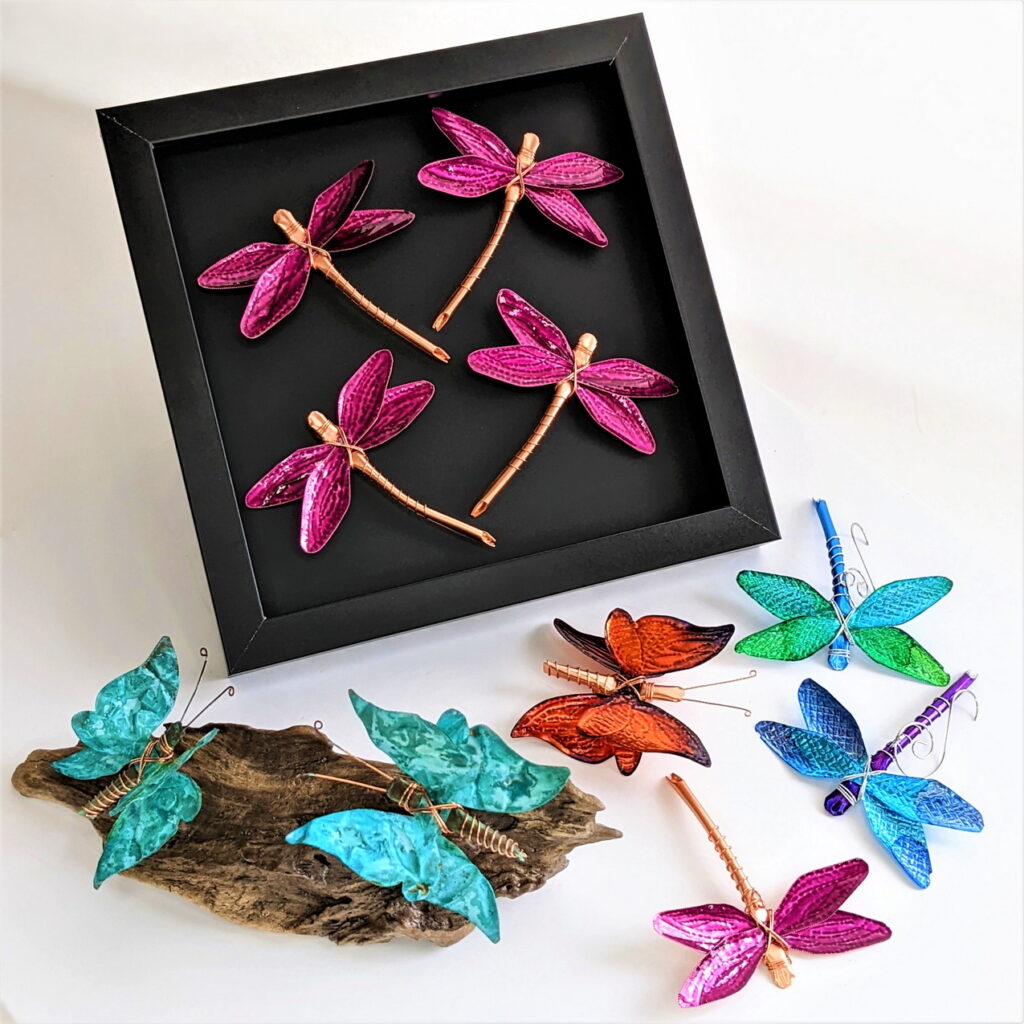Sue Gibb Hazy Dayz Dragonflies Originals Spring Craft Show