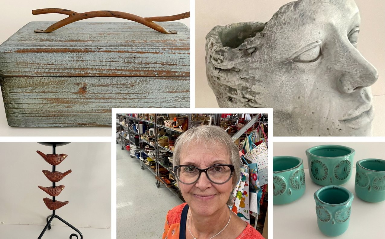 thrifting finds sue pitchforth budget home decor