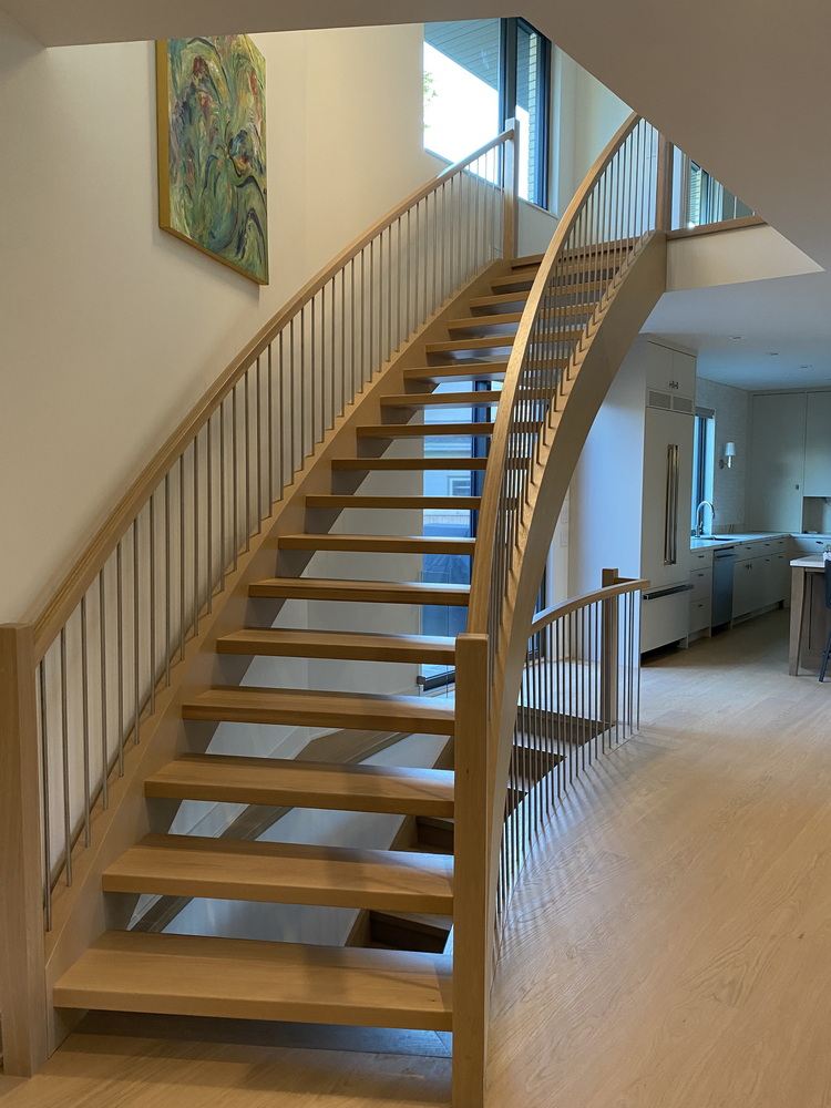 ottawa custom home rnd construction staircase open concept