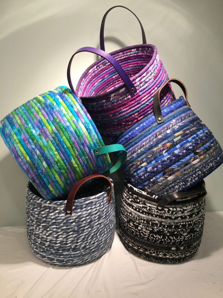 basket case rope coil Originals Spring Craft Show