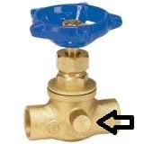 Drain exterior faucets