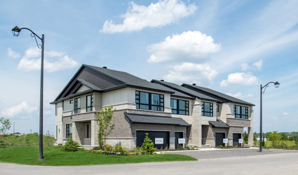 bradley commons models urbandale construction ottawa new homes contemporary exterior