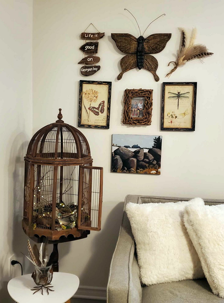 invite mother nature in sue pitchforth home decor therapy plus bird cage nature decor