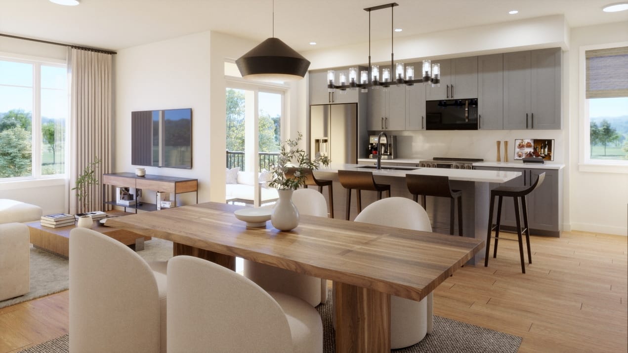 three-storey townhomes at EdenWylde cardel homes Stittsville sapphire