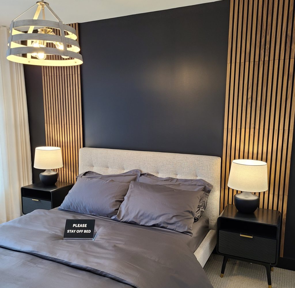 claridge town sussex slat wall accent bedroom