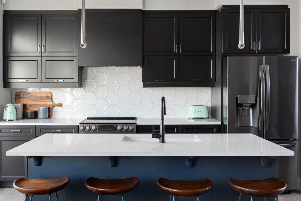 black kitchen charcoal mattamy ottawa