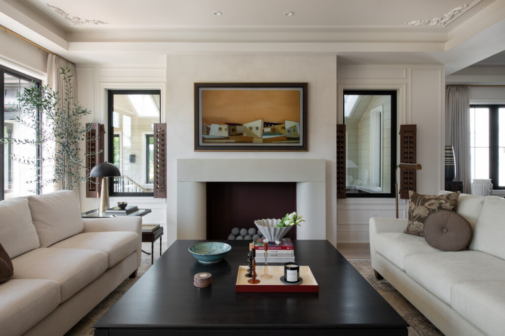 living room of the 2026 Minto dream home