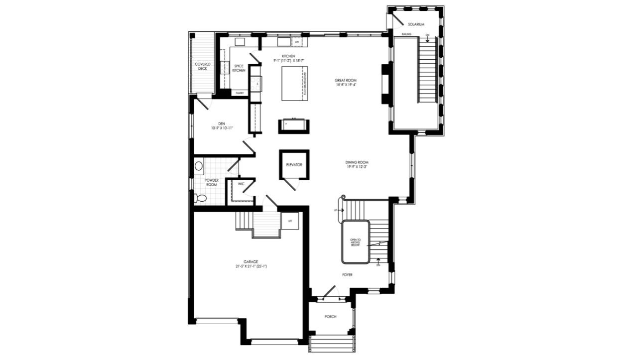floor plan of the 2026 Minto dream home