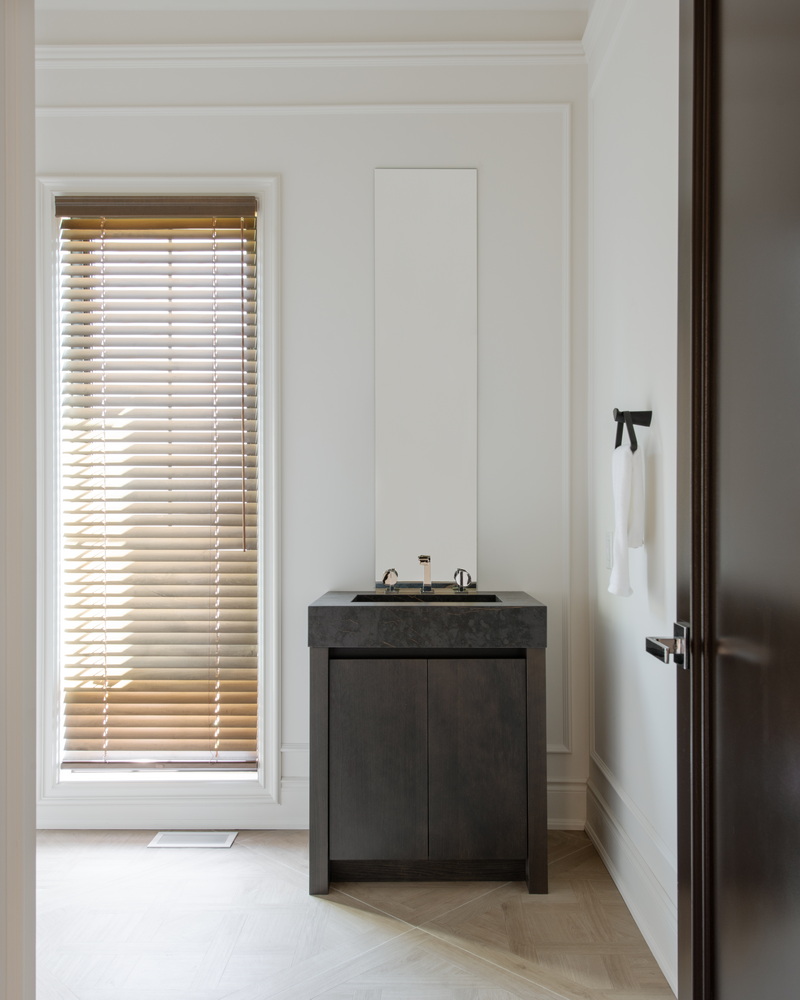 accessible powder room in the 2026 Minto dream home