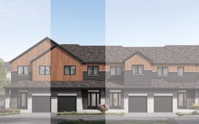 The Benjamin townhome at eQ Homes' Panorama development in Embrun.