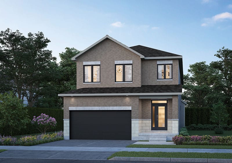average price of a new build Ottawa homes housing eq homes provence madeline