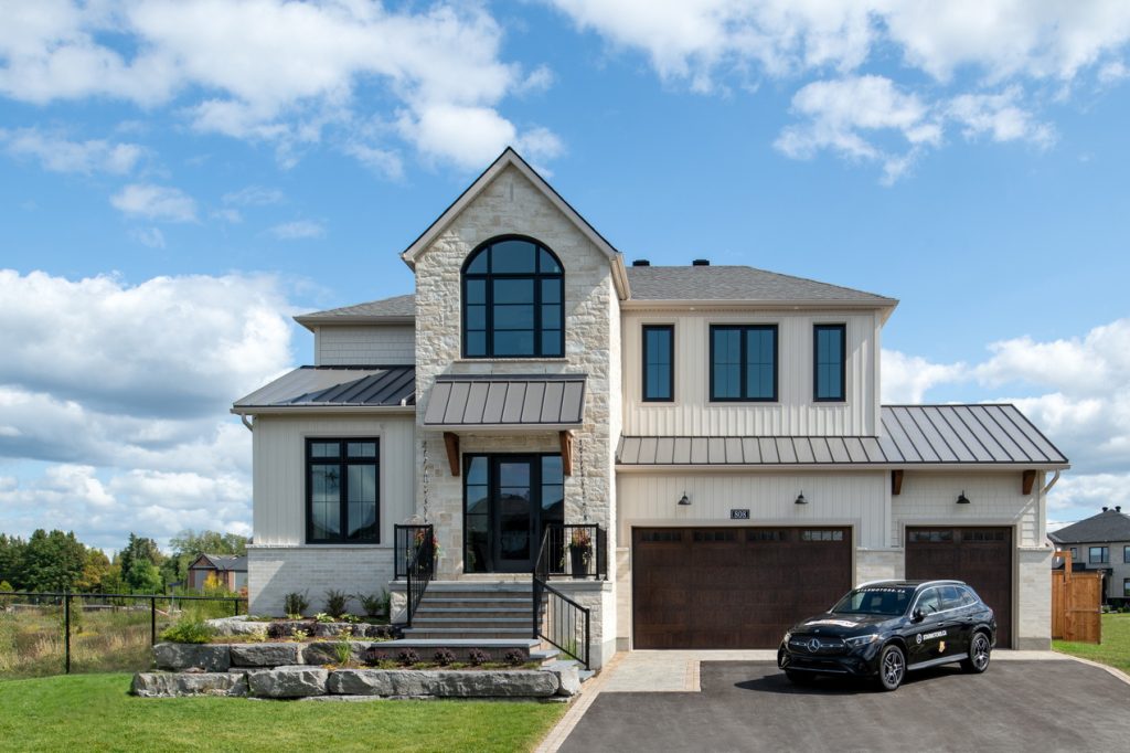2025 Minto dream home cheo lottery ottawa modern farmhouse façade
