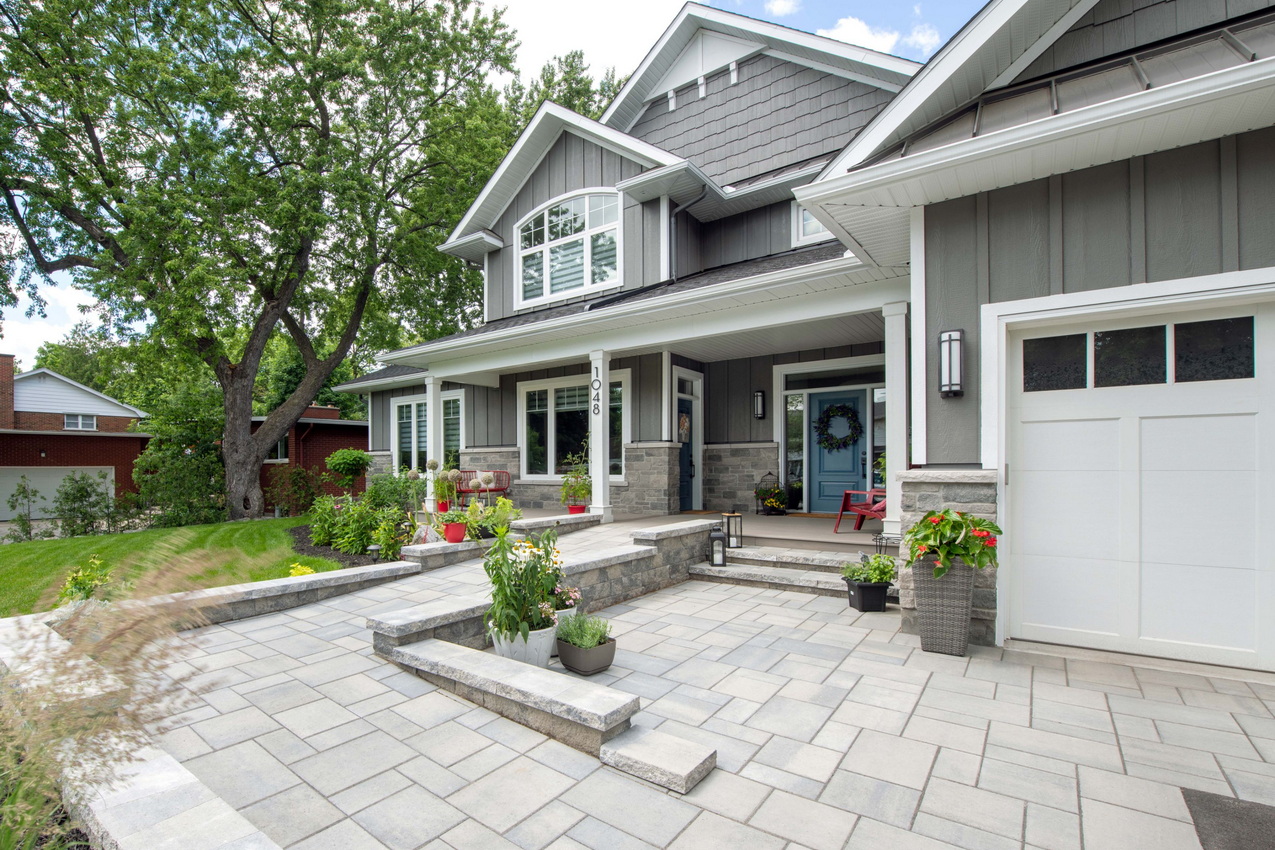 2023 Round 6 All Things Home People's Choice Award Ottawa design amsted design-build accessible design interlock ramp