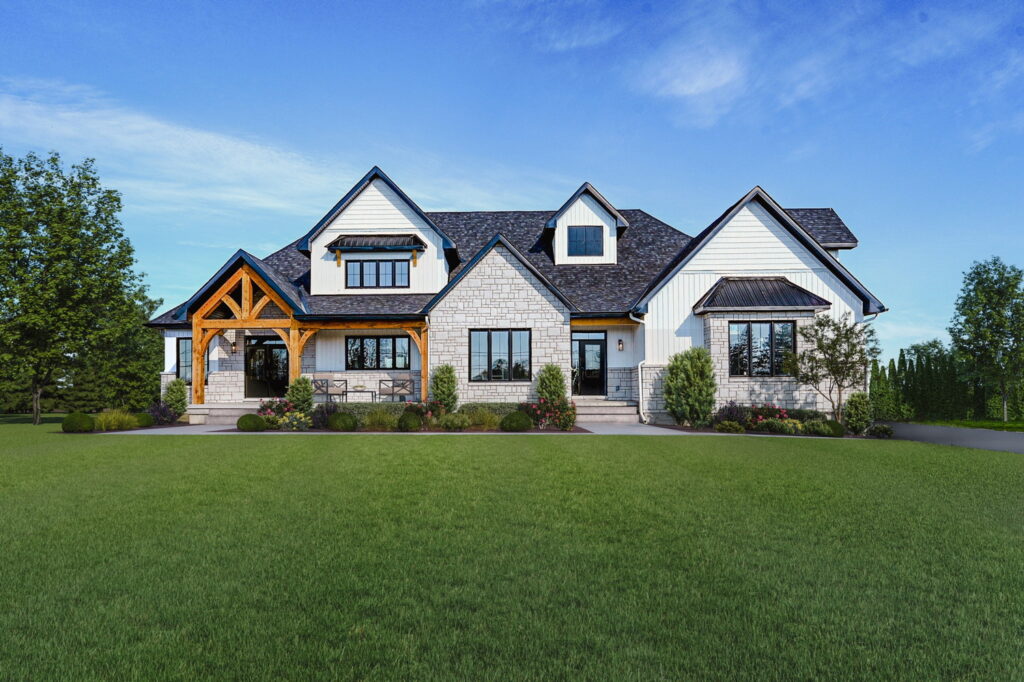 park view homes ottawa new homes modern farmhouse country home exterior