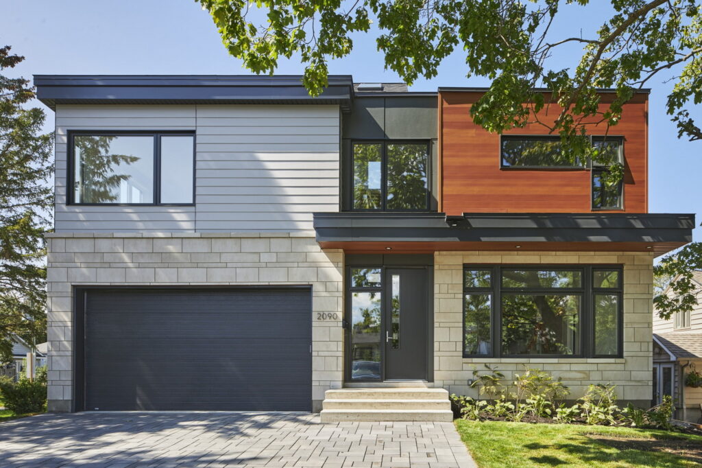 ottawa custom homes rnd construction contemporary exterior green building