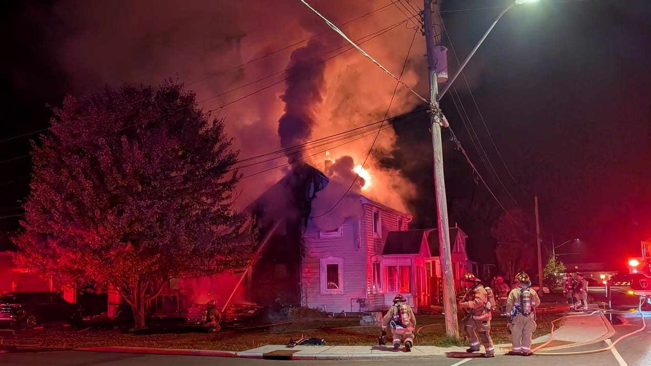 house flames firefighters