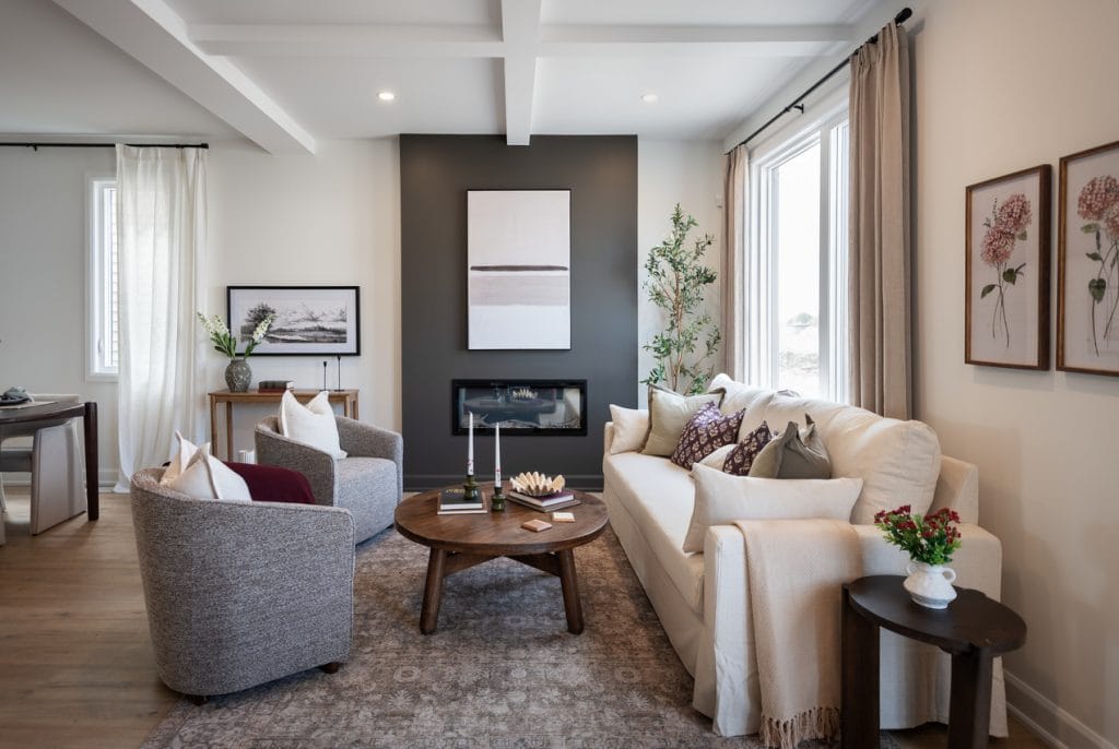 union west model homes Glenview alder townhome 