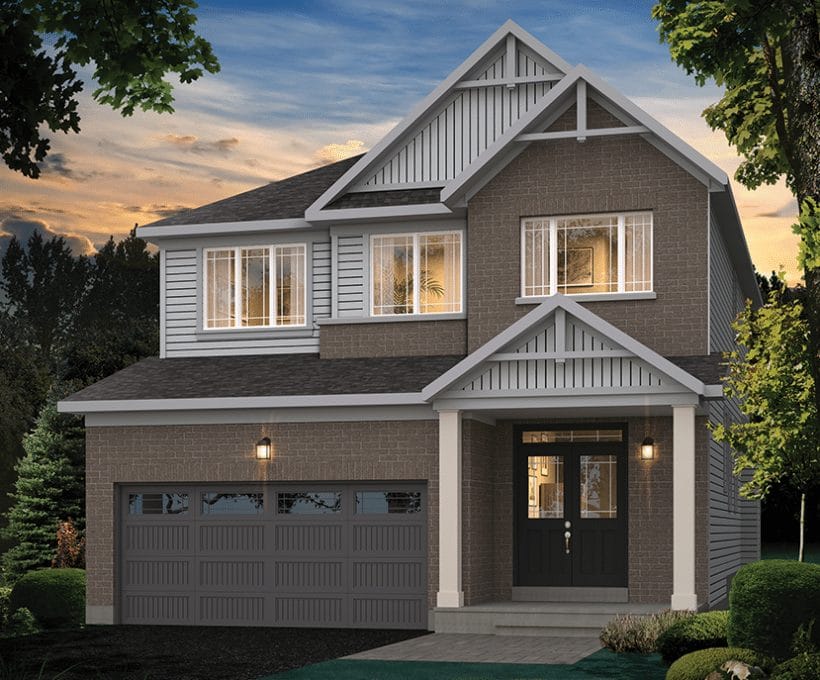average price of a new build Ottawa homes housing Glenview commons hillcrest