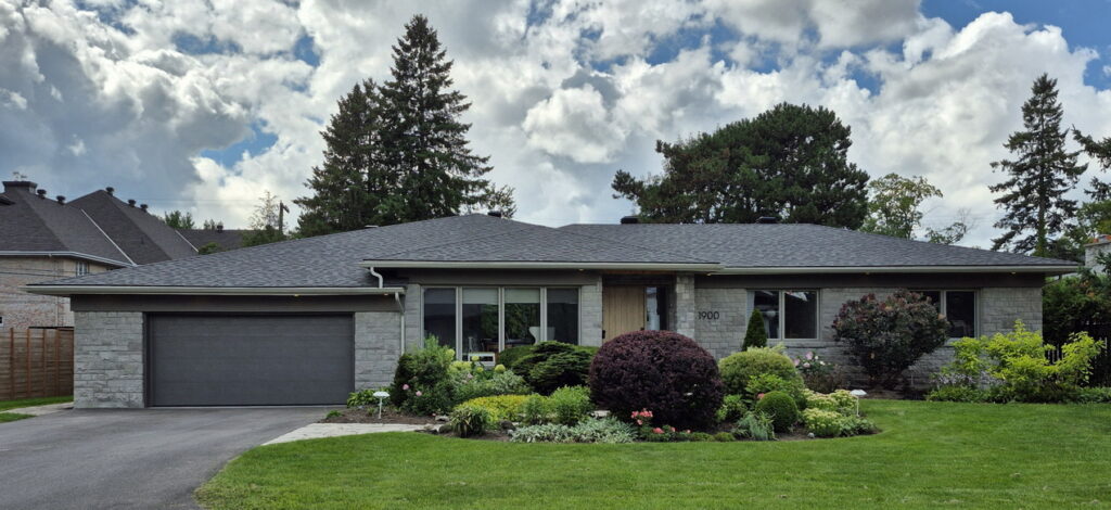 exterior of a renovated bungalow in Alta Vista