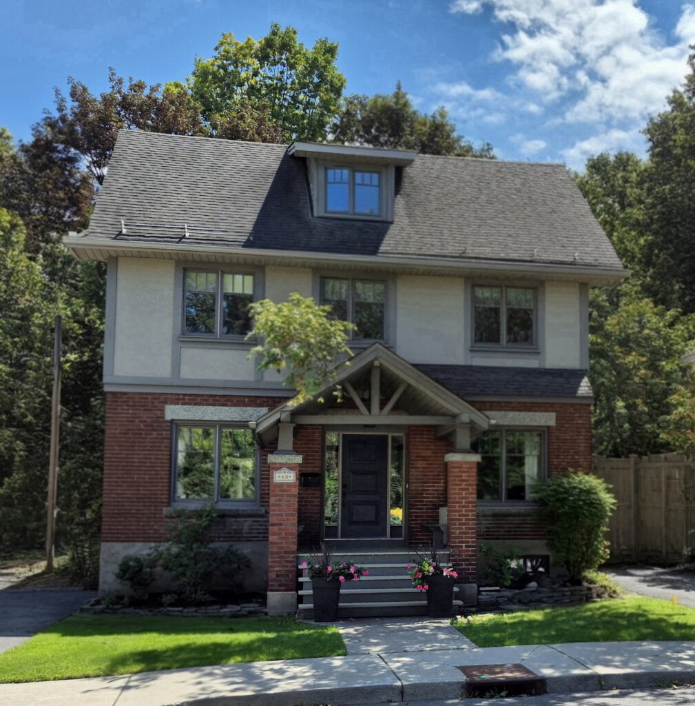 Exterior of a century home in the Glebe