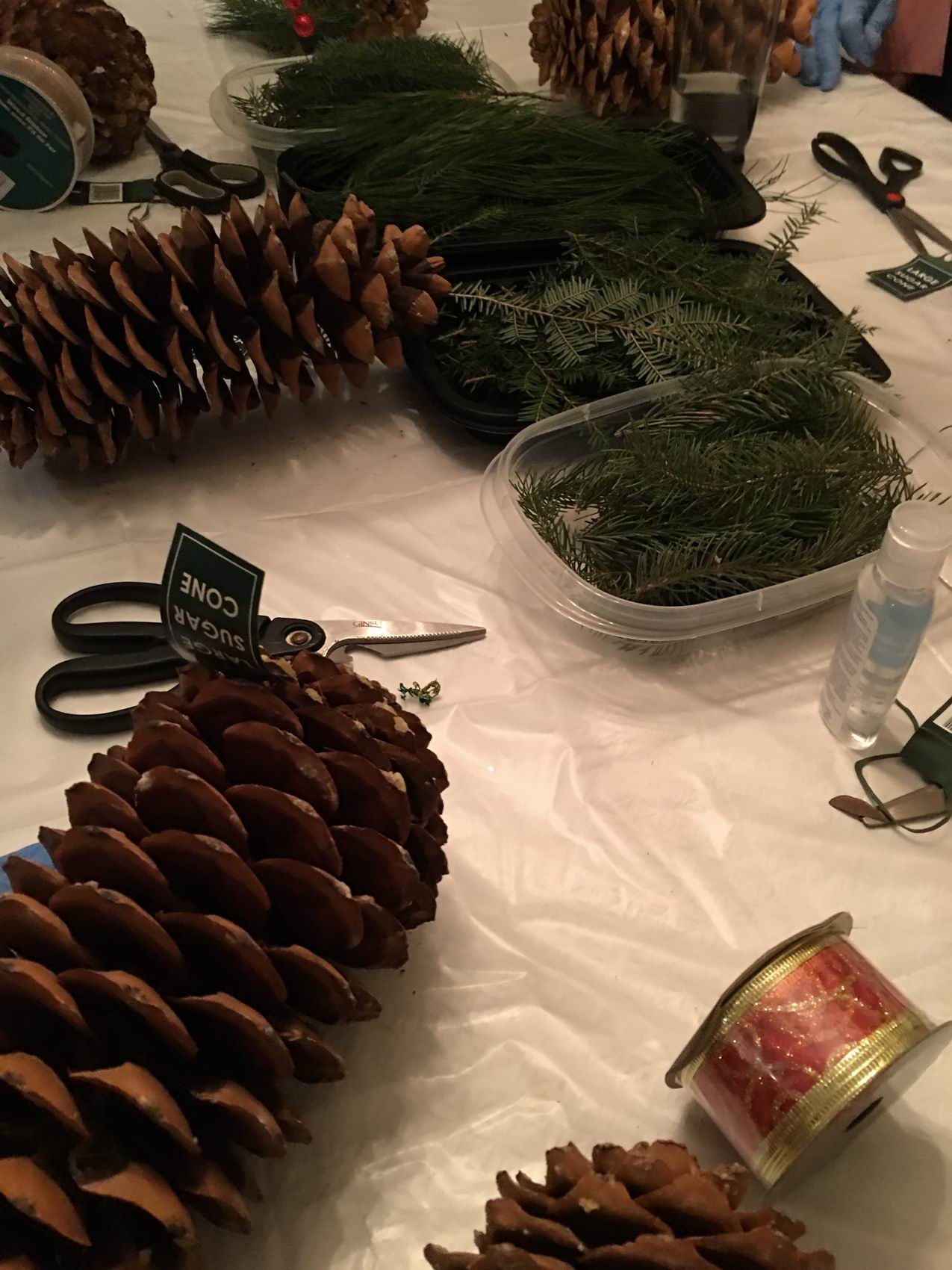 sue pitchforth pine cone decoration