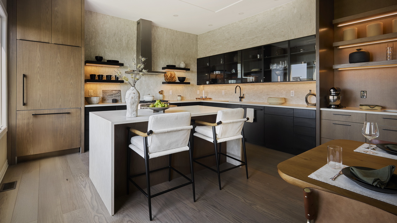conservancy models Caivan new homes Barrhaven ottawa ironridge kitchen