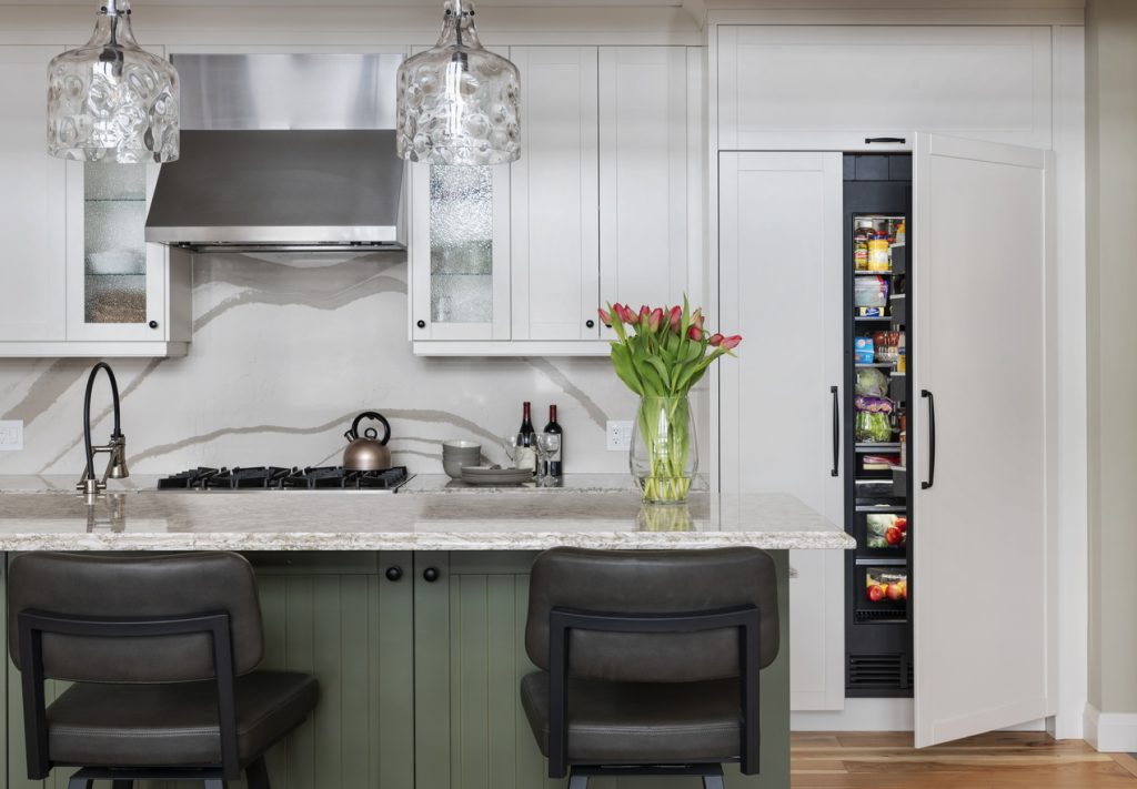 kitchen design mistakes laurysen ottawa renovations two-tone integrated fridge panel