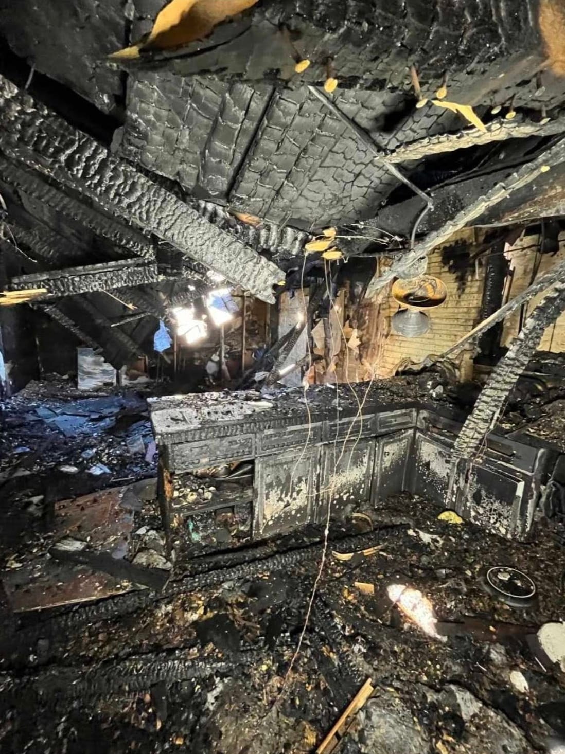 Arnprior fire kitchen collapsed ceiling