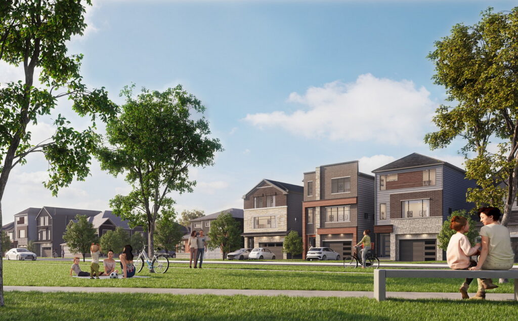 builder launches in Ottawa three-storey singles minto communities stittsville new homes
