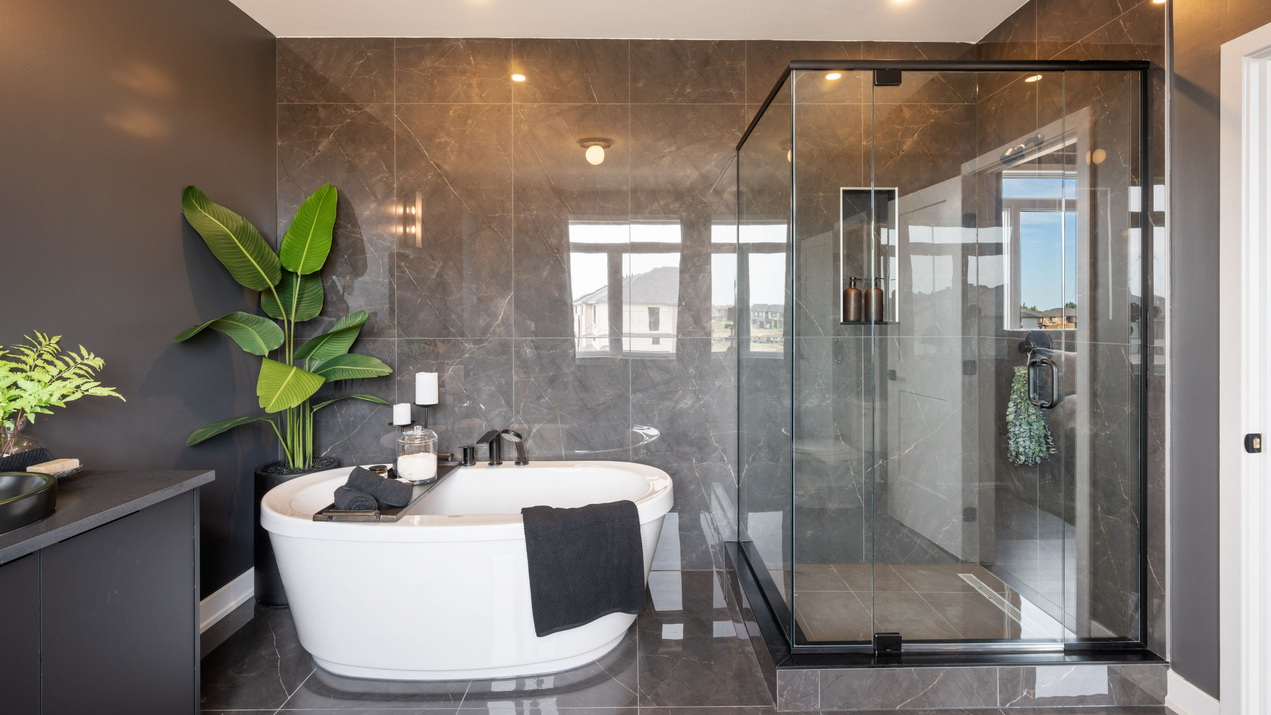 2024 Round 5 All Things Home People's Choice Award Ottawa bathroom Claridge Homes Dooks model