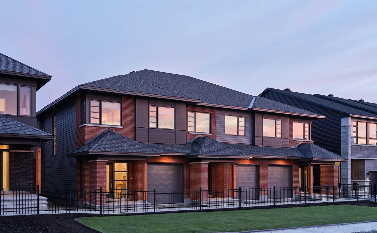 2023 Round 1 People's Choice Award Ottawa townhomes HN Homes Simmonds Architecture Vogt Design